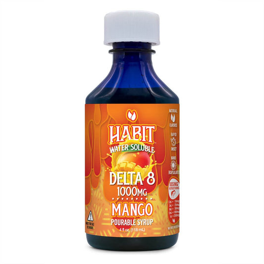 Delta 8 Syrup Tincture 1000mg Mango - Tree Spirit Wellness