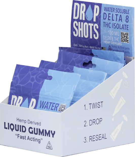 DELTA 8 Water Soluble 100mg - single vial - Tree Spirit Wellness