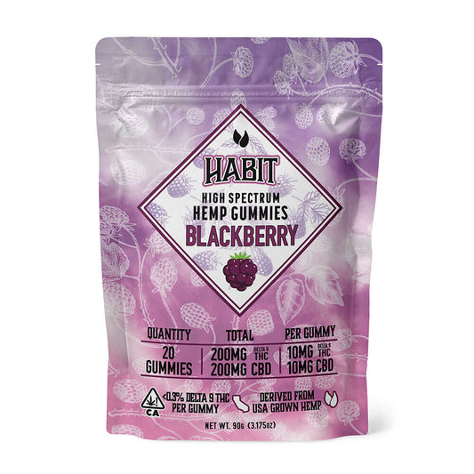 Delta 9 High Spectrum Hemp Gummies – Blackberry - Tree Spirit Wellness