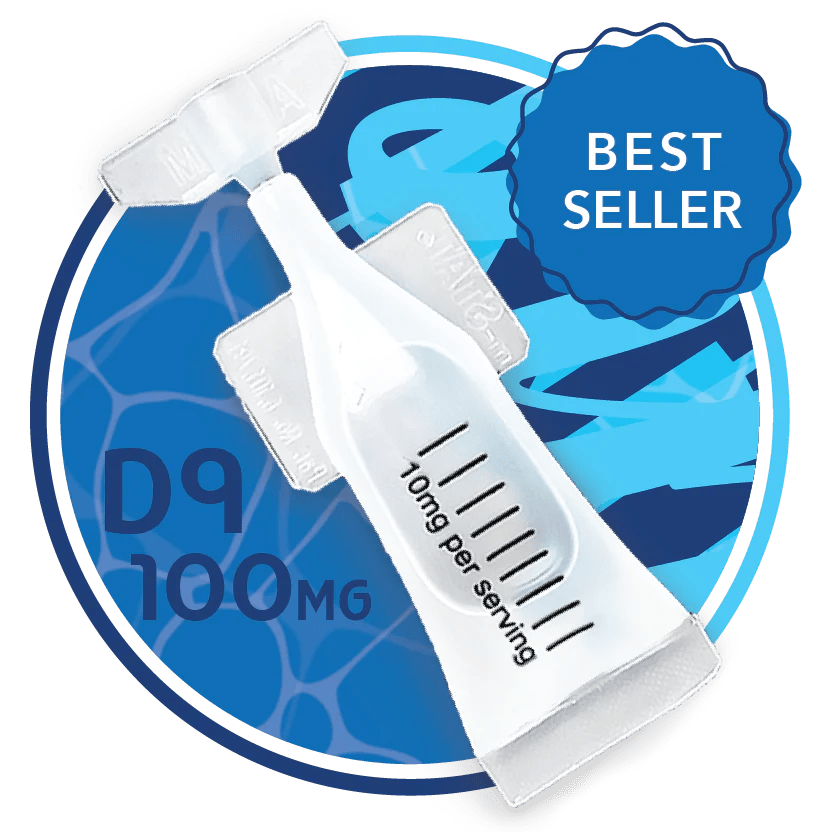 DELTA 9 Water Soluble 100mg - single vial - Tree Spirit Wellness