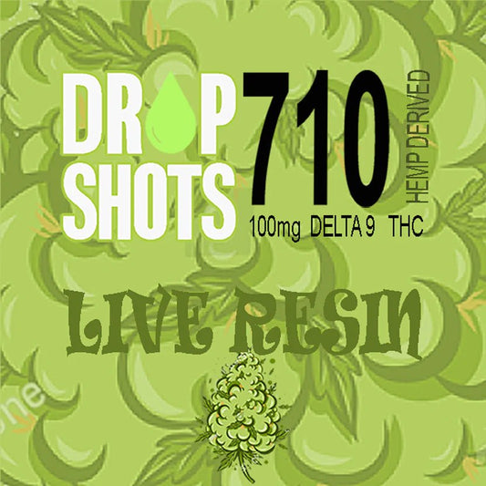 DROP SHOTS 710 - 100mg Delta 9 Live Resin - Tree Spirit Wellness