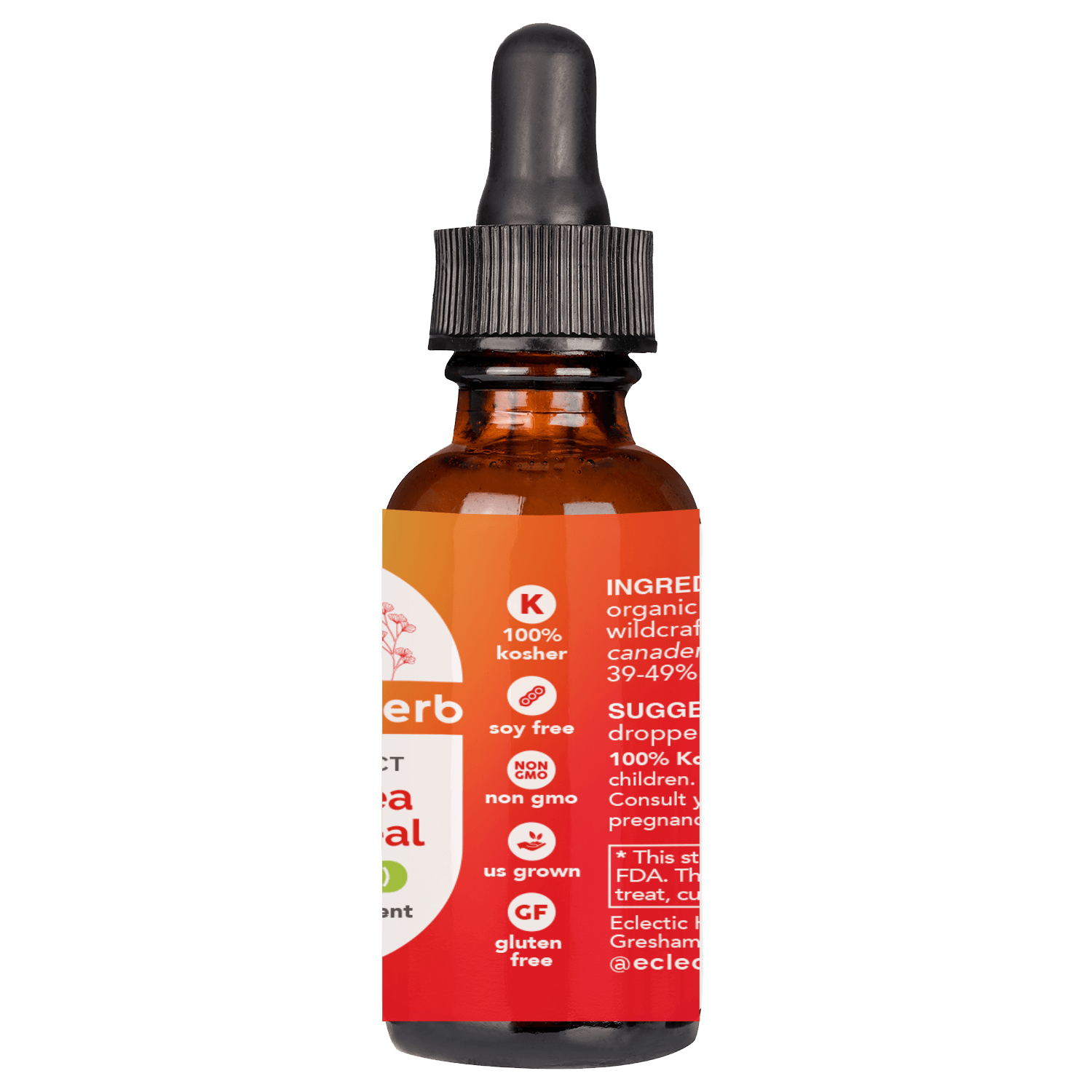 ECHINACEA GOLDENSEAL LIQUID EXTRACT - Tree Spirit Wellness