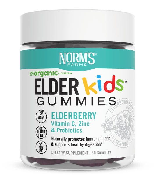 ElderKids Organic Elderberry Gummies - Tree Spirit Wellness