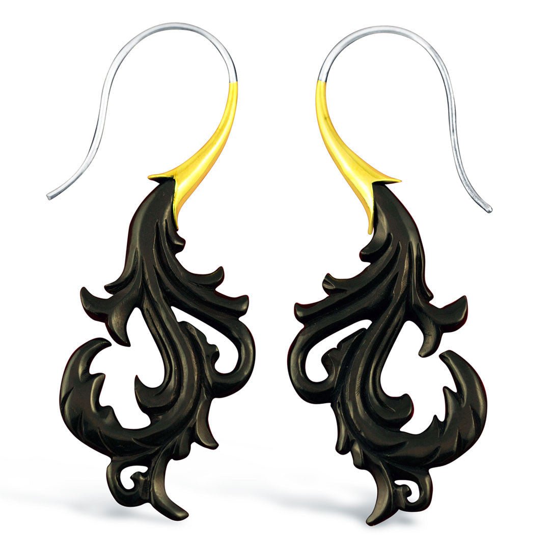 Elegant Curls - Horn - Tree Spirit Wellness