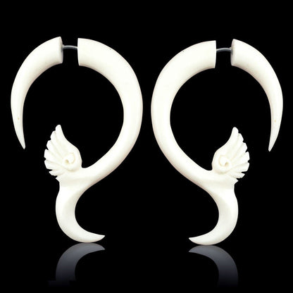 Elvin Spirals - Bone - Tree Spirit Wellness