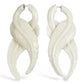 Feather Twists - Bone - Tree Spirit Wellness