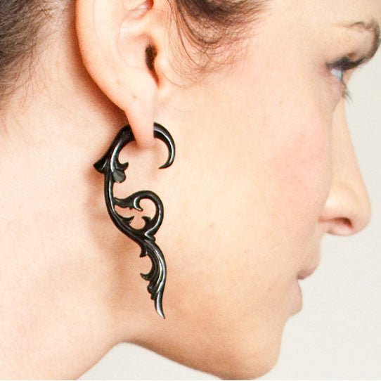 Floral Vines - Horn - Tree Spirit Wellness