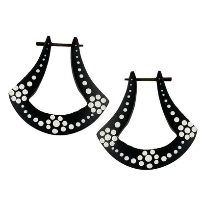 Flower Power Hoops - Wood - Tree Spirit Wellness