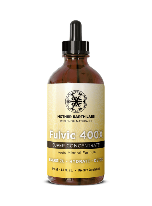 FULVIC ACTIVE 400X - 4oz Dropper - Tree Spirit Wellness