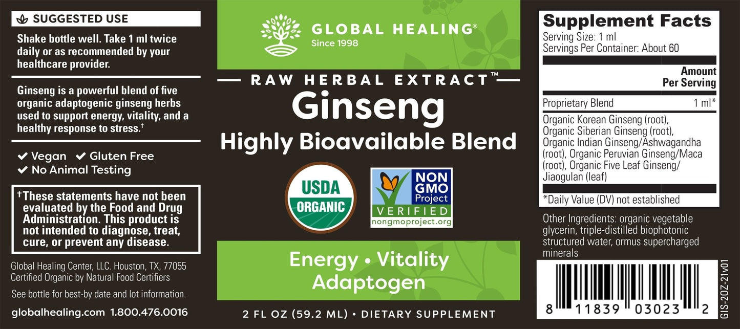 Ginseng - Tree Spirit Wellness
