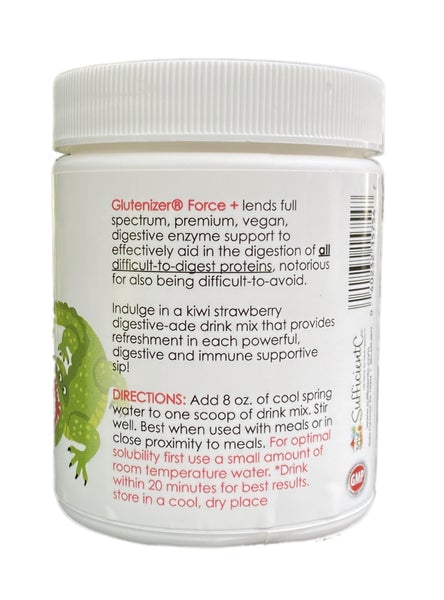 Glutenizer® Force Plus Kiwi Strawberry Digestive-Ade Drink Mix - Tree Spirit Wellness