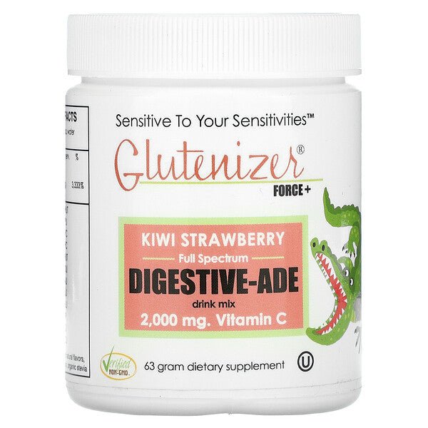 Glutenizer® Force Plus Kiwi Strawberry Digestive-Ade Drink Mix - Tree Spirit Wellness