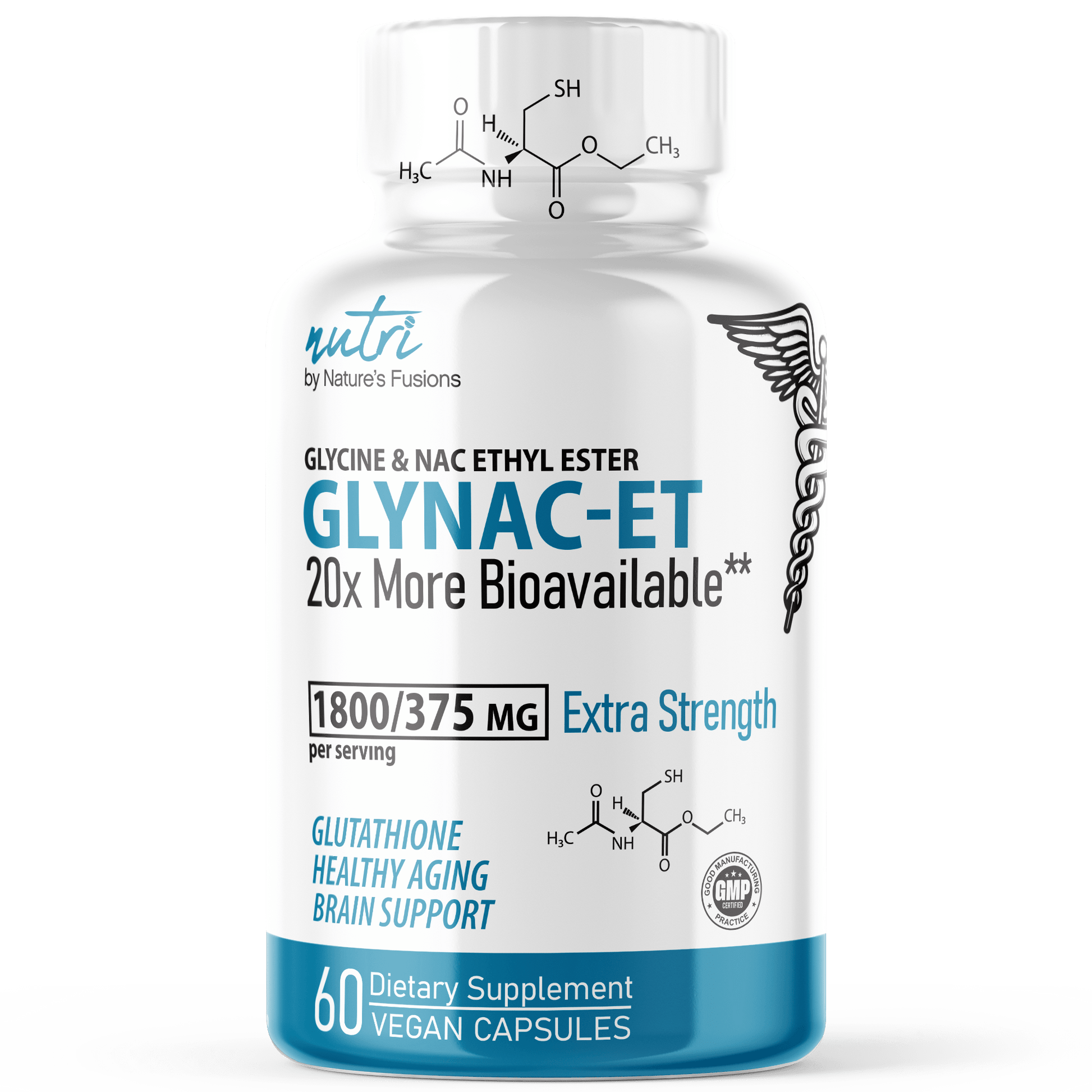 GlyNAC-ET 375mg Extra Strength - 60ct - Tree Spirit Wellness