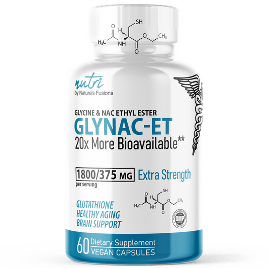 GlyNAC-ET 375mg Extra Strength (NACET or N-Acetyl L-Cysteine Ethyl Ester) with Glycine, Selenium & Molybdenum- 60ct - Tree Spirit Wellness