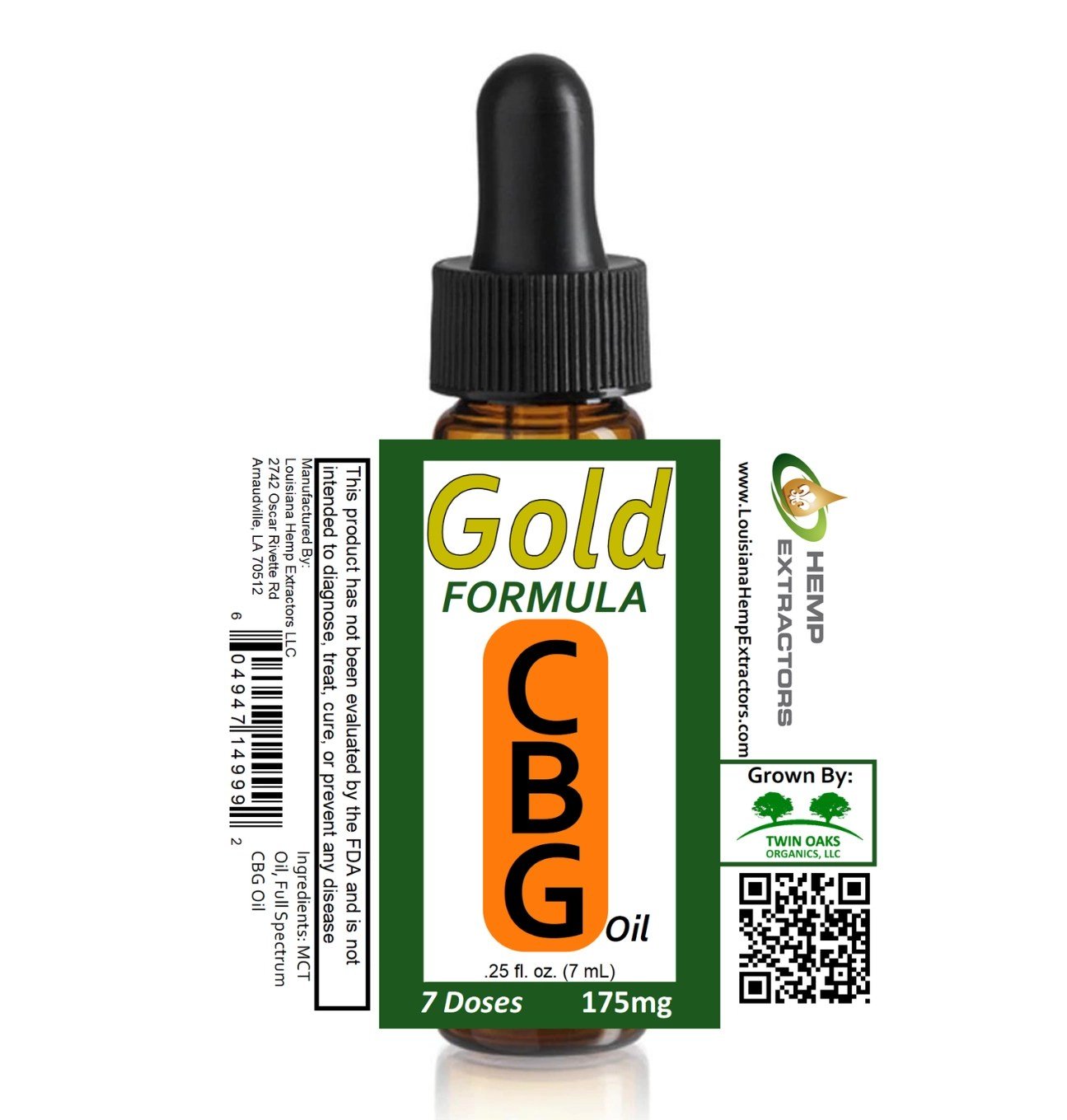 Gold Formula CBG - Tree Spirit Wellness
