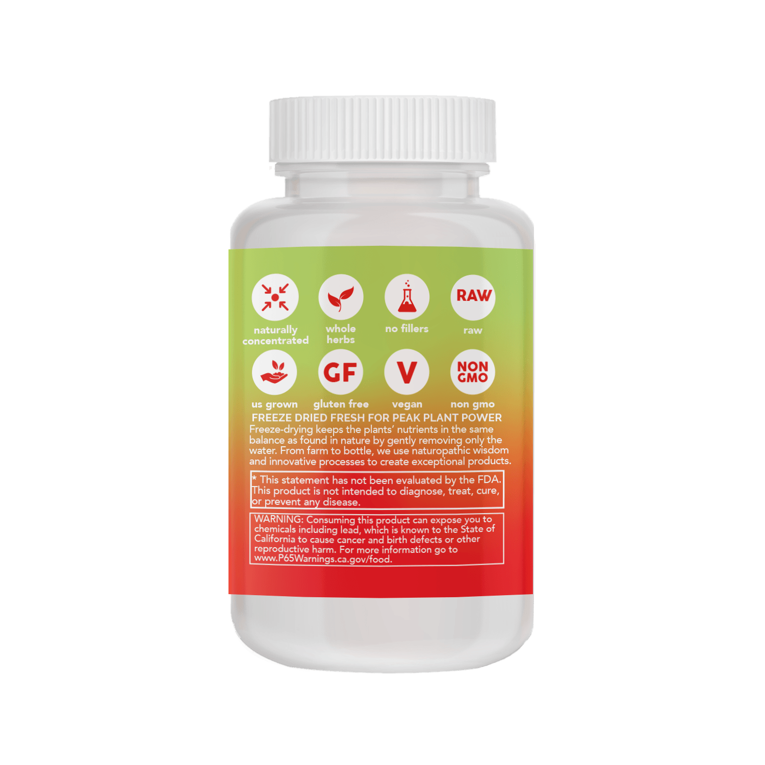 GOLDENSEAL ROOT CAPSULES *PLASTIC BOTTLE* - Tree Spirit Wellness