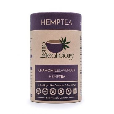 Hemptealicious Chamomile Lavender Hemp Leaf Tea - Tree Spirit Wellness