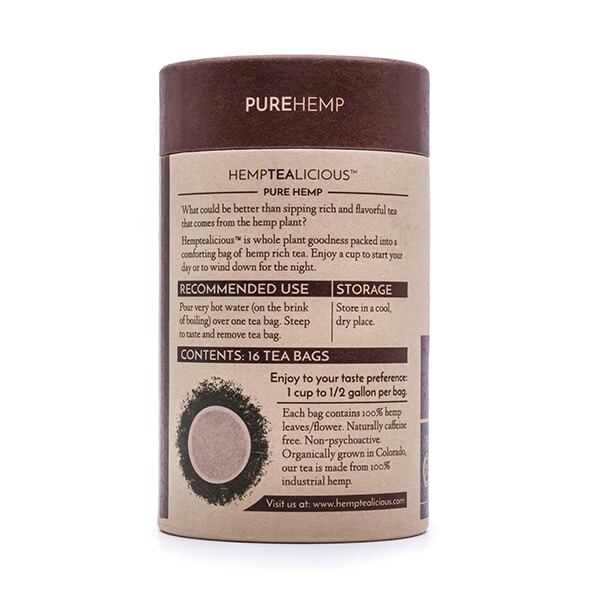 Hemptealicious Pure Hemp Original Hemp Flavor Hemp Leaf Tea - Tree Spirit Wellness