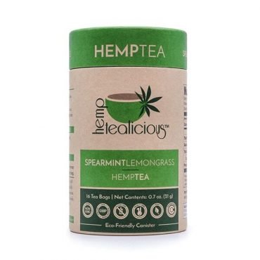 Hemptealicous Spearmint Lemongrass Hemp Leaf Tea - Tree Spirit Wellness