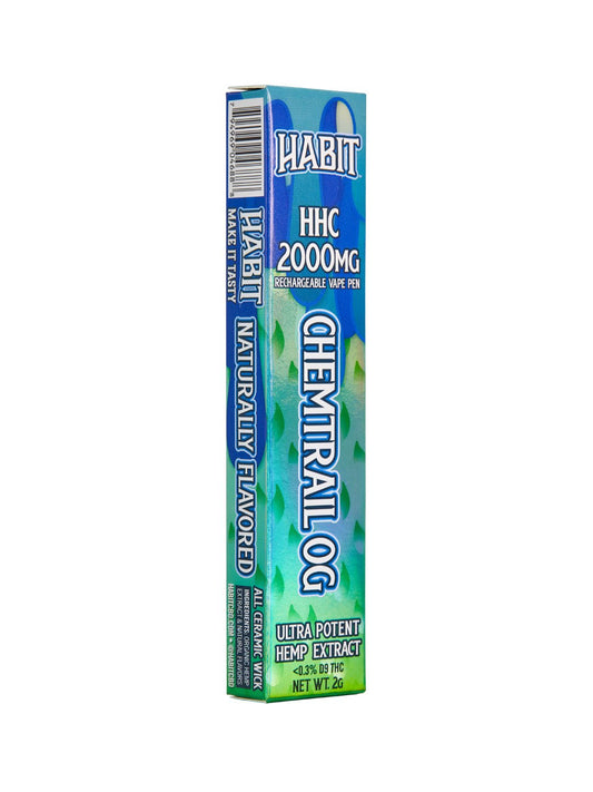HHC Rechargeable Vape Pens 20pk – Chemtrail OG - Tree Spirit Wellness