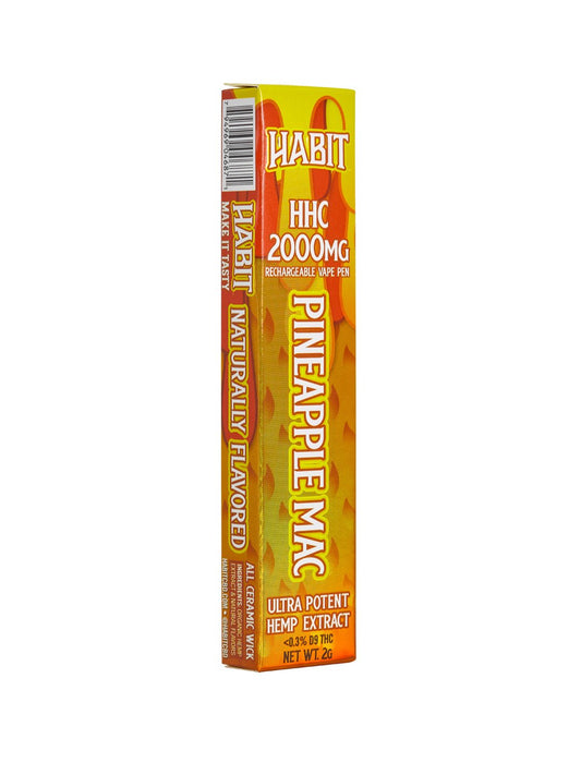 HHC Rechargeable Vape Pens 20pk – Pineapple Mac - Tree Spirit Wellness