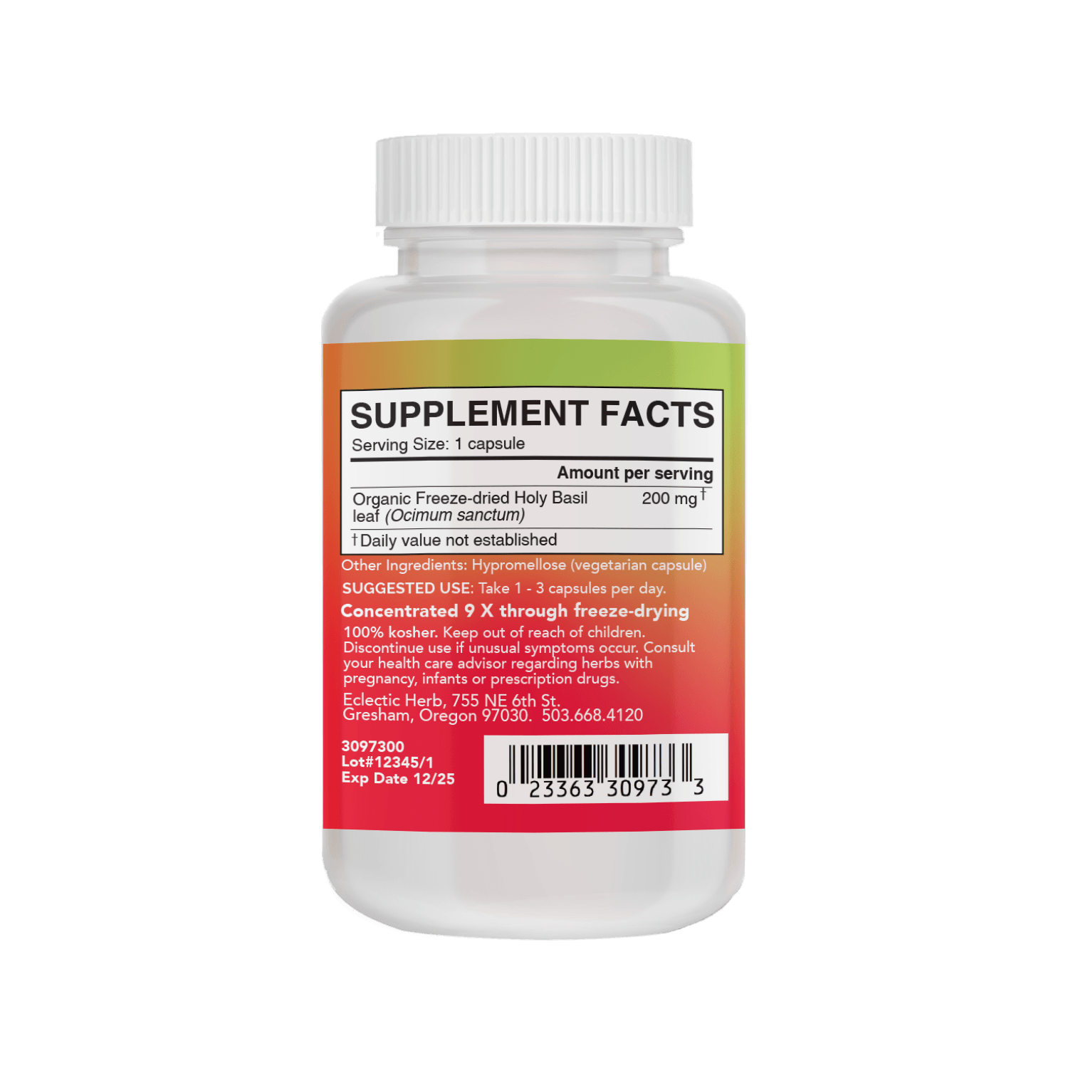 HOLY BASIL CAPSULES - Tree Spirit Wellness