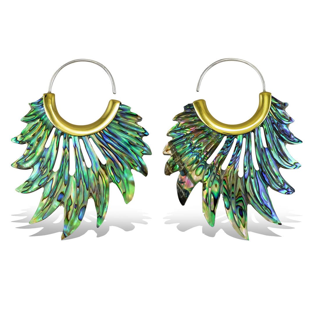 Inakawa Feathers - Abalone Shell - Tree Spirit Wellness