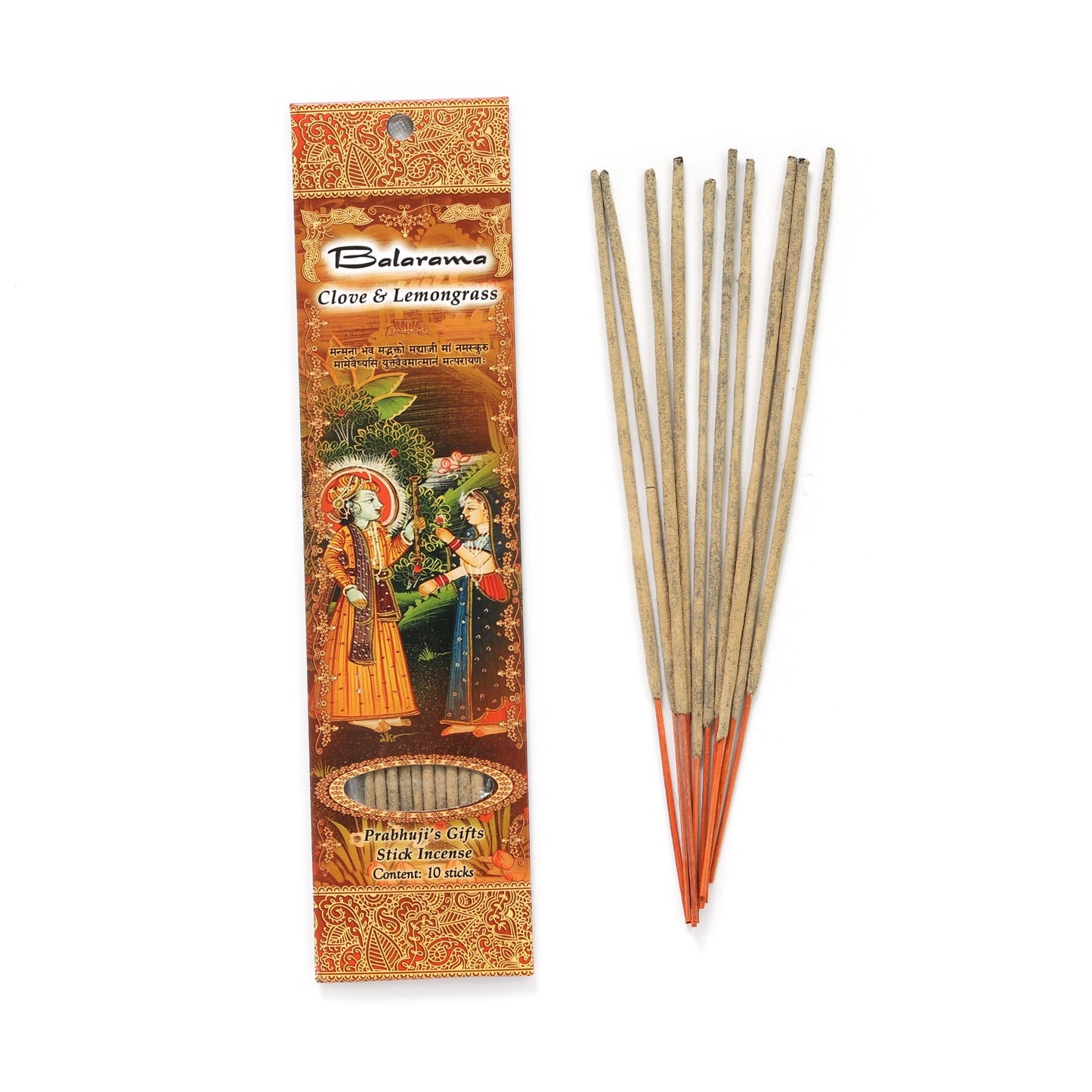 Incense Sticks Balaram - Clove and Lemongrass - Tree Spirit Wellness