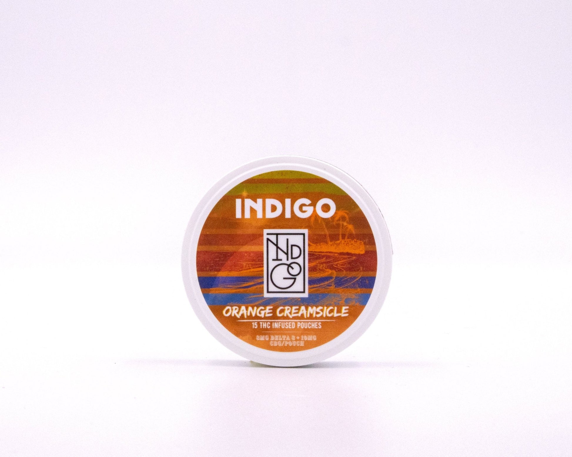 Indy Pouch 120mg Delta 8/150mg CBG Orange Creamsicle Case of 5 - Tree Spirit Wellness