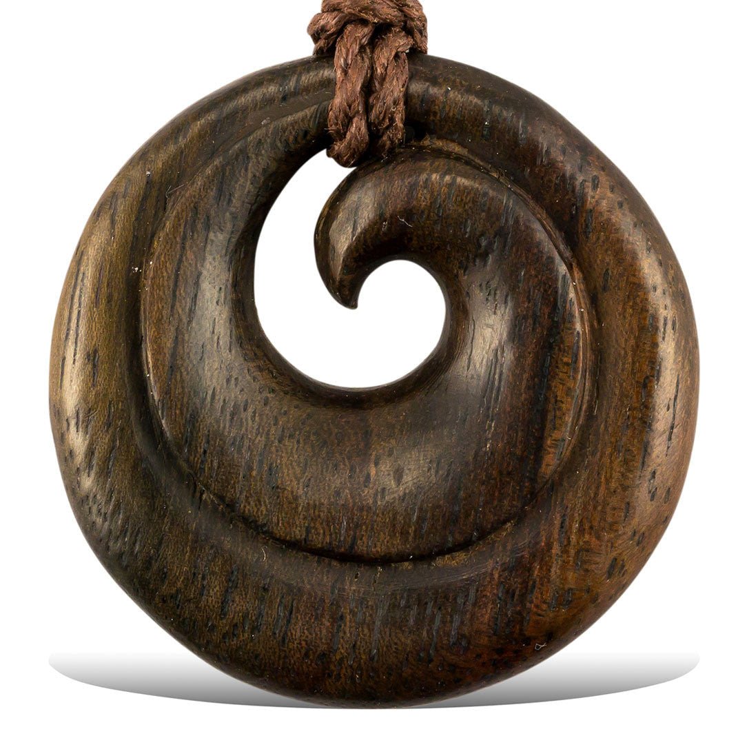 Inner Koru - Brown Sono Wood - Tree Spirit Wellness