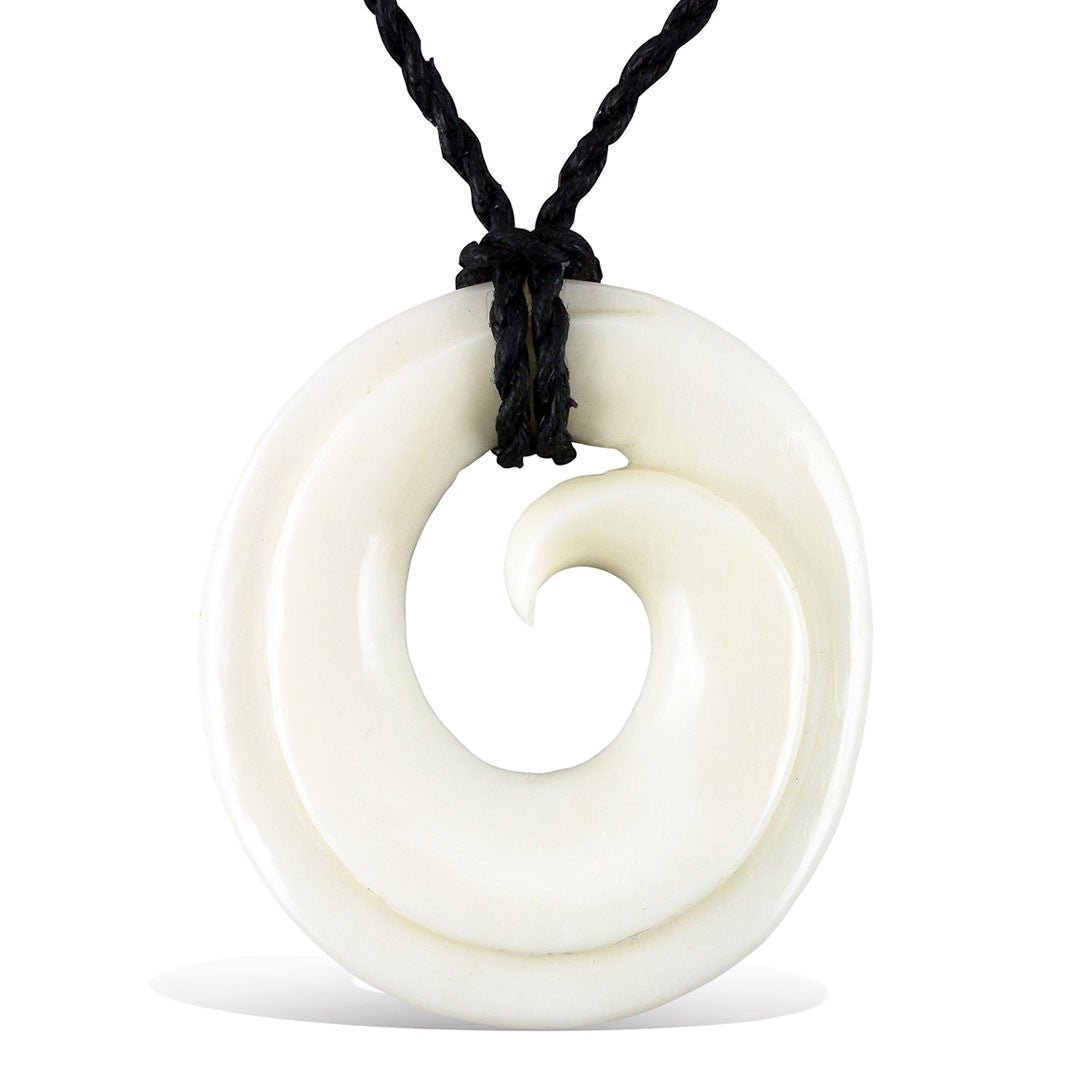 Inner Koru Large - Bone - Tree Spirit Wellness