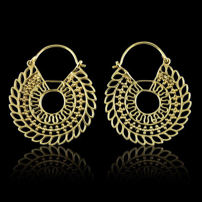Last Pair! Labyrinth Hoops - Tree Spirit Wellness