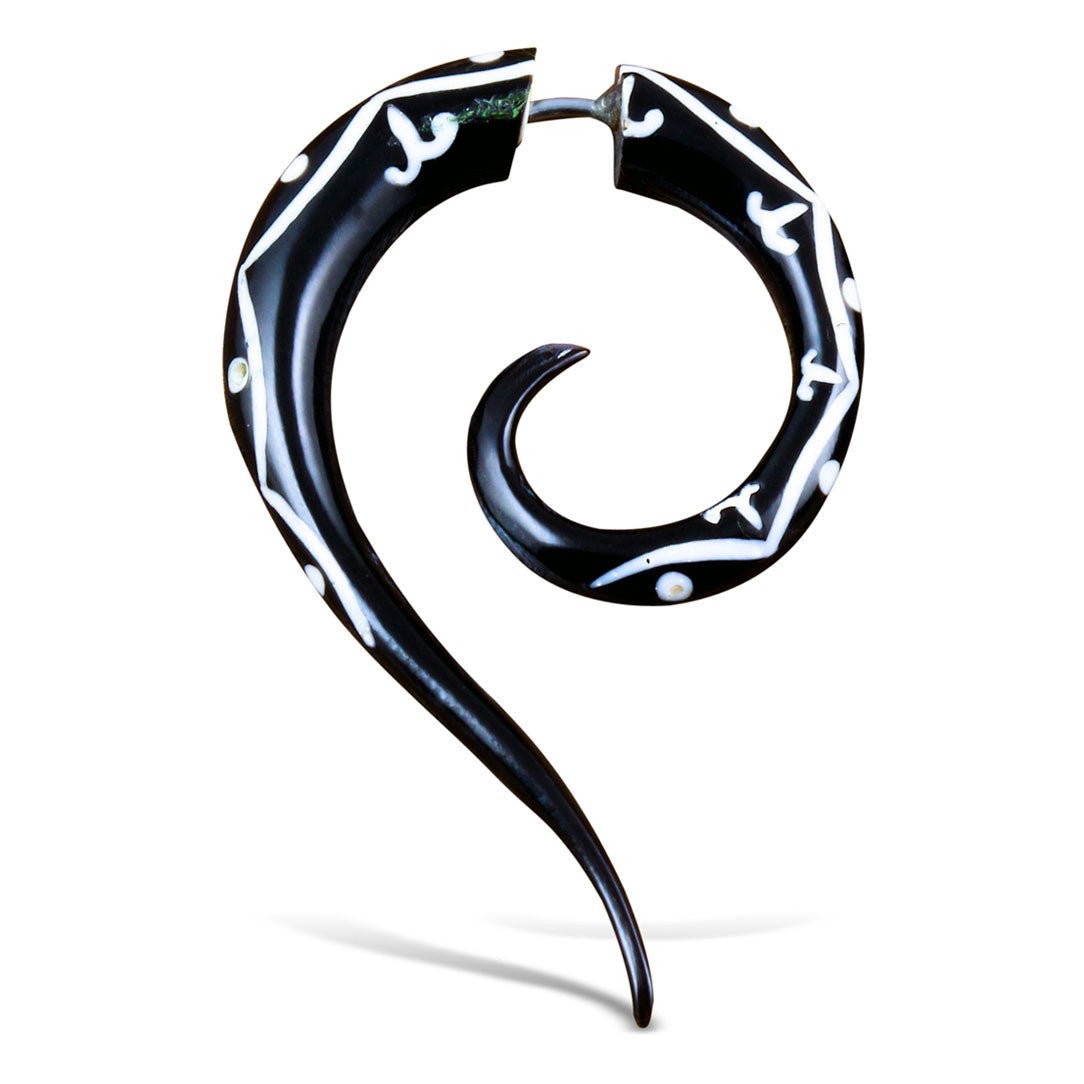 Last Pair! Tribal Eternity - Horn - Tree Spirit Wellness