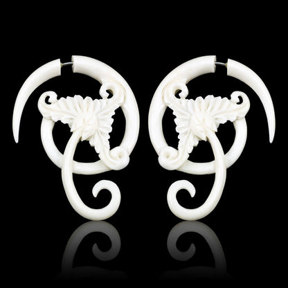 Last Pair! Water Lilly Curls - Bone - Tree Spirit Wellness