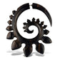Last Pair! Zina Spirals - Wood - Tree Spirit Wellness