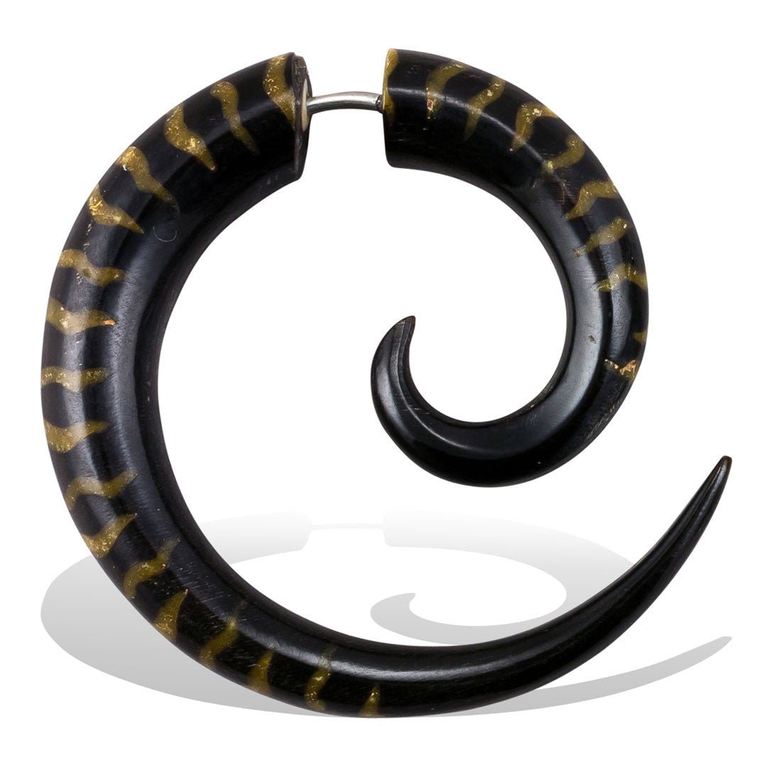 Leopard Coco Spirals - Horn - Tree Spirit Wellness