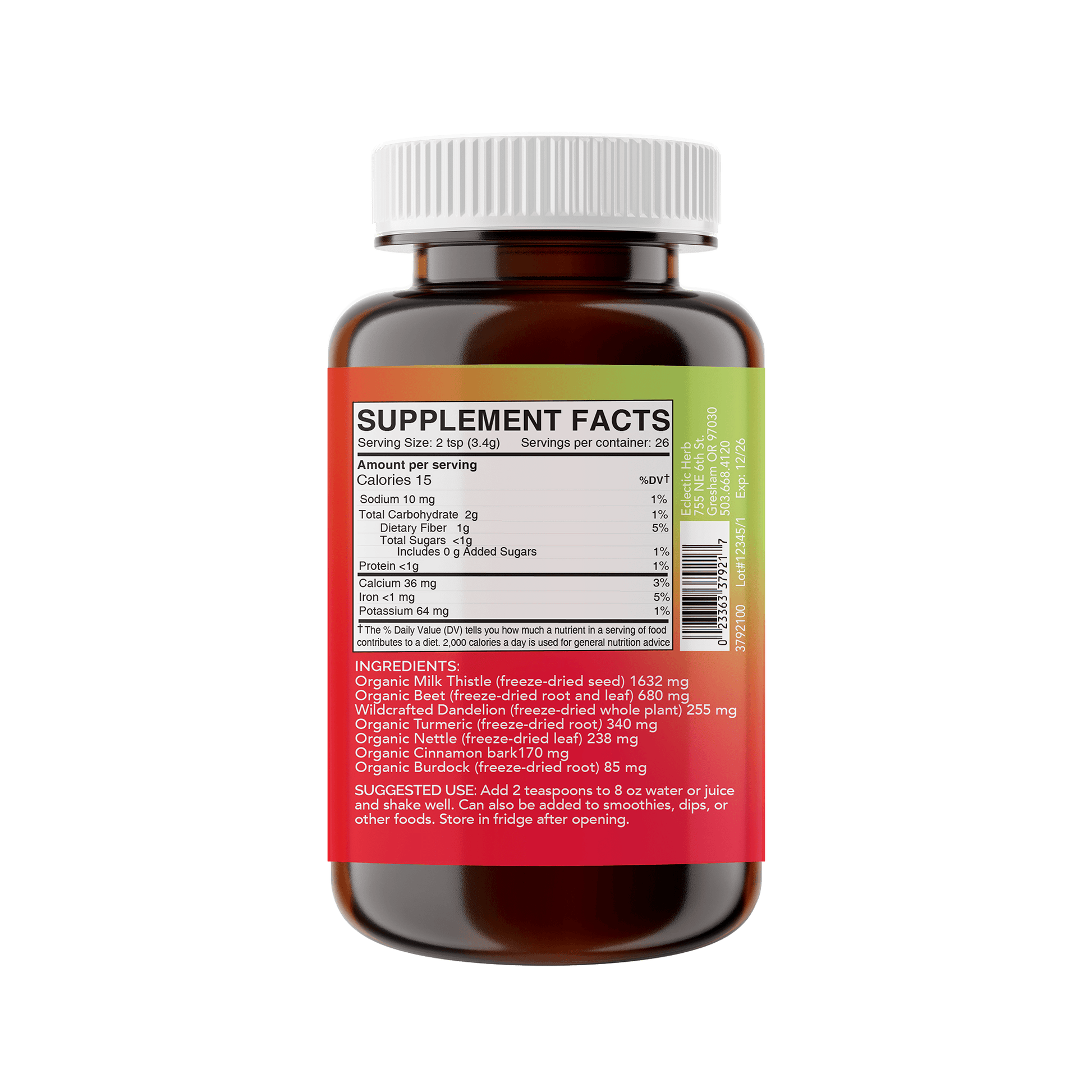 LIVER & GALLBLADDER SUPPORT POWDER - Tree Spirit Wellness