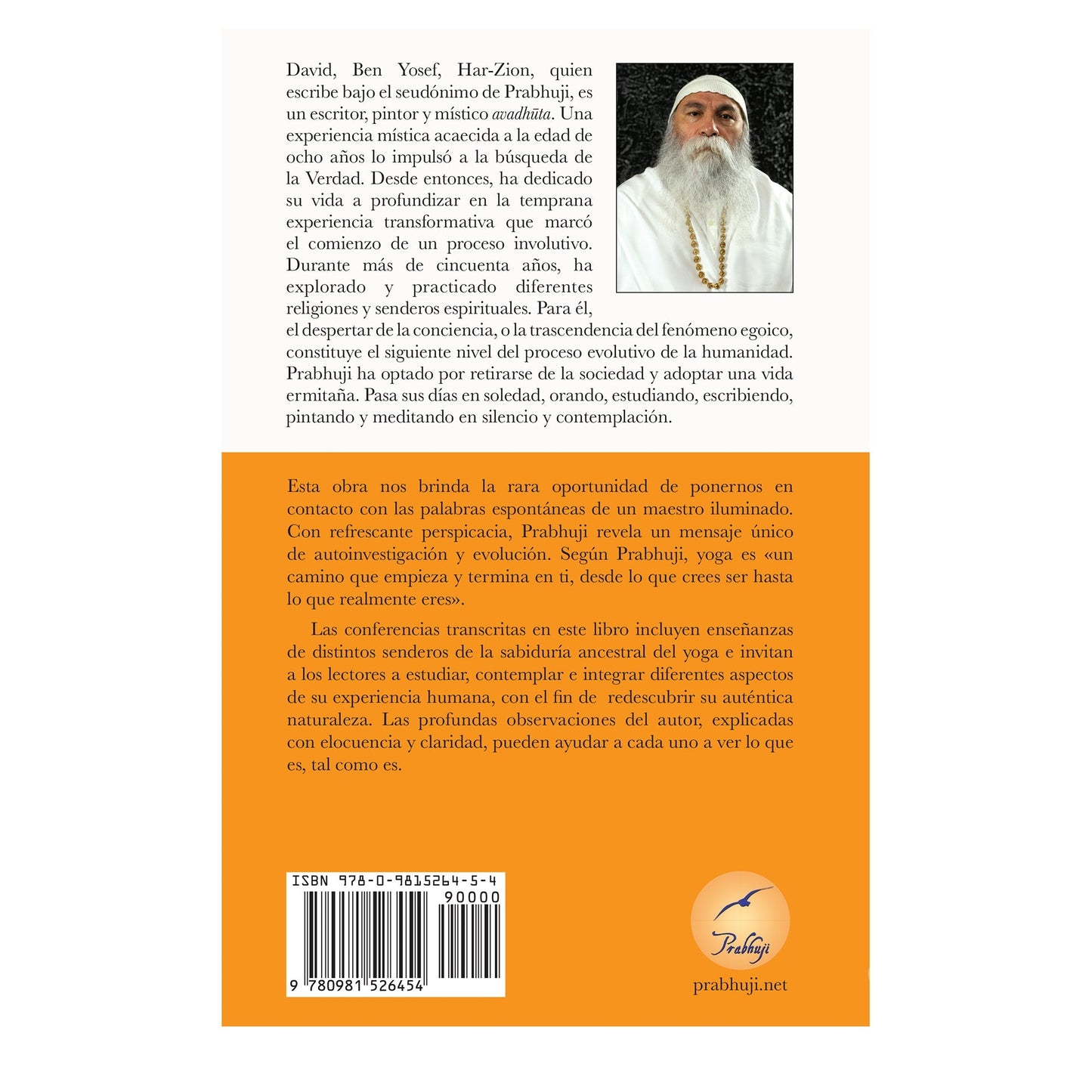 Lo que es, tal como es - Satsangas con Prabhuji (Paperback - Spanish) - Tree Spirit Wellness
