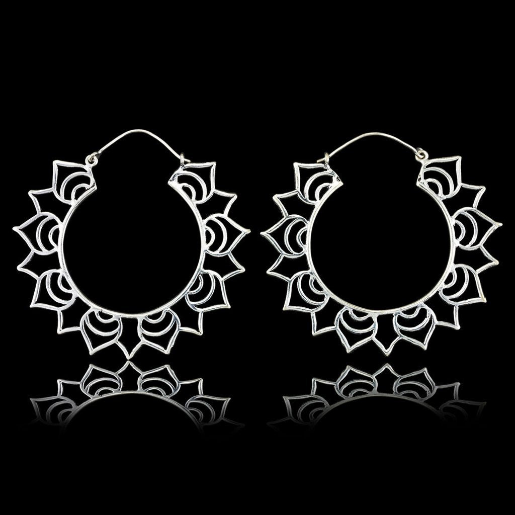 LOTUS SUN HOOPS freeshipping - Tree Spirit Wellness