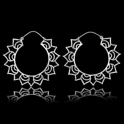 LOTUS SUN HOOPS freeshipping - Tree Spirit Wellness