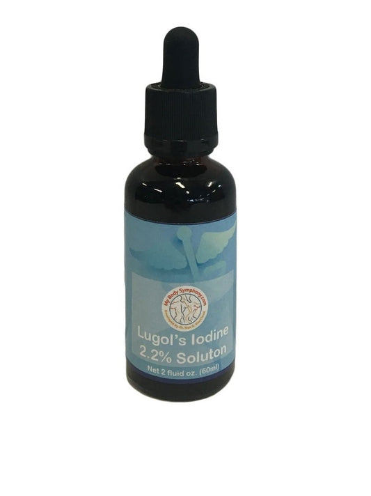 Lugol's Iodine Solution 2.2% (2oz dropper bottle) freeshipping - Tree Spirit Wellness