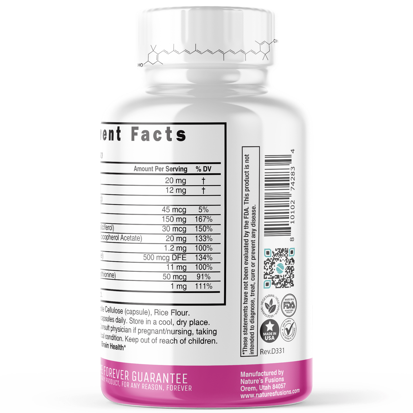 Lutein, Zeaxanthin & Meso-Zeaxanthin - 60ct - Tree Spirit Wellness