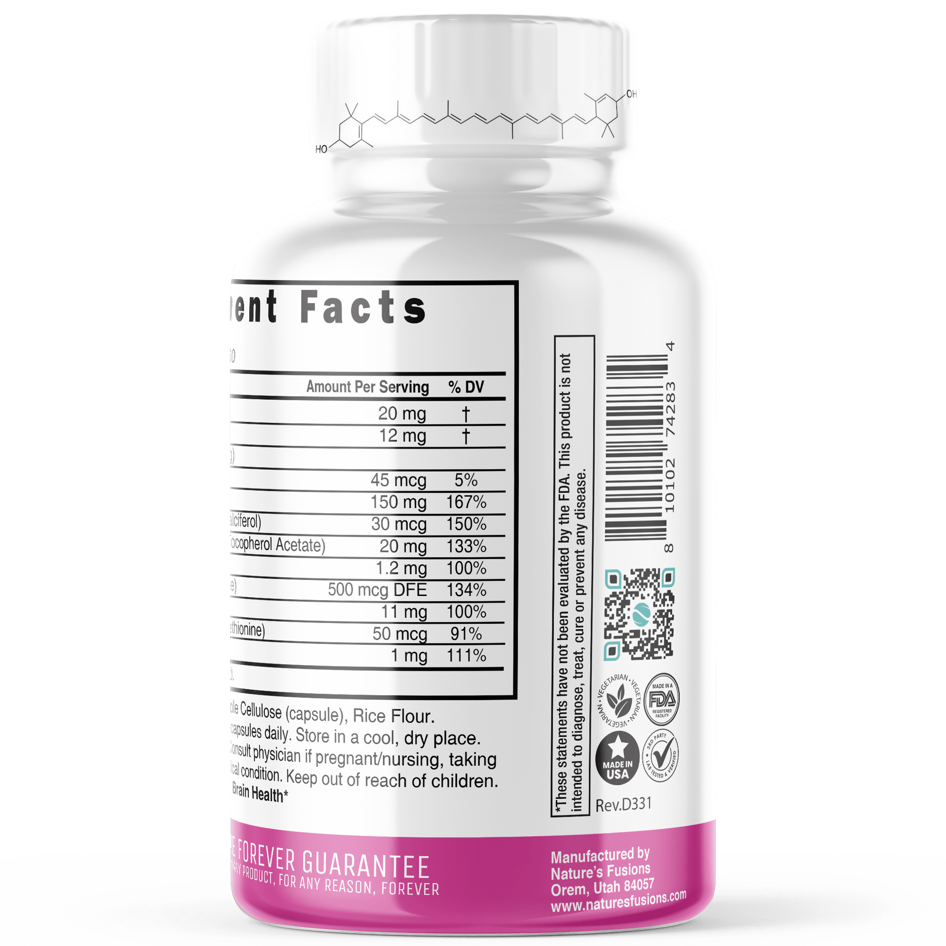 Lutein, Zeaxanthin & Meso-Zeaxanthin - 60ct - Tree Spirit Wellness