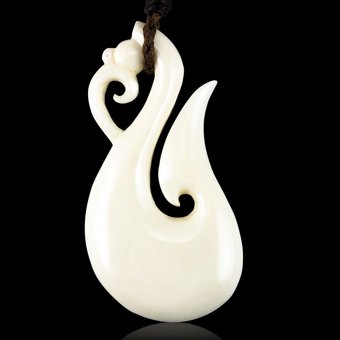 Maori Dragon - Bone - Tree Spirit Wellness