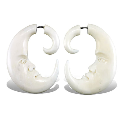 Moon Drops - Bone - Tree Spirit Wellness