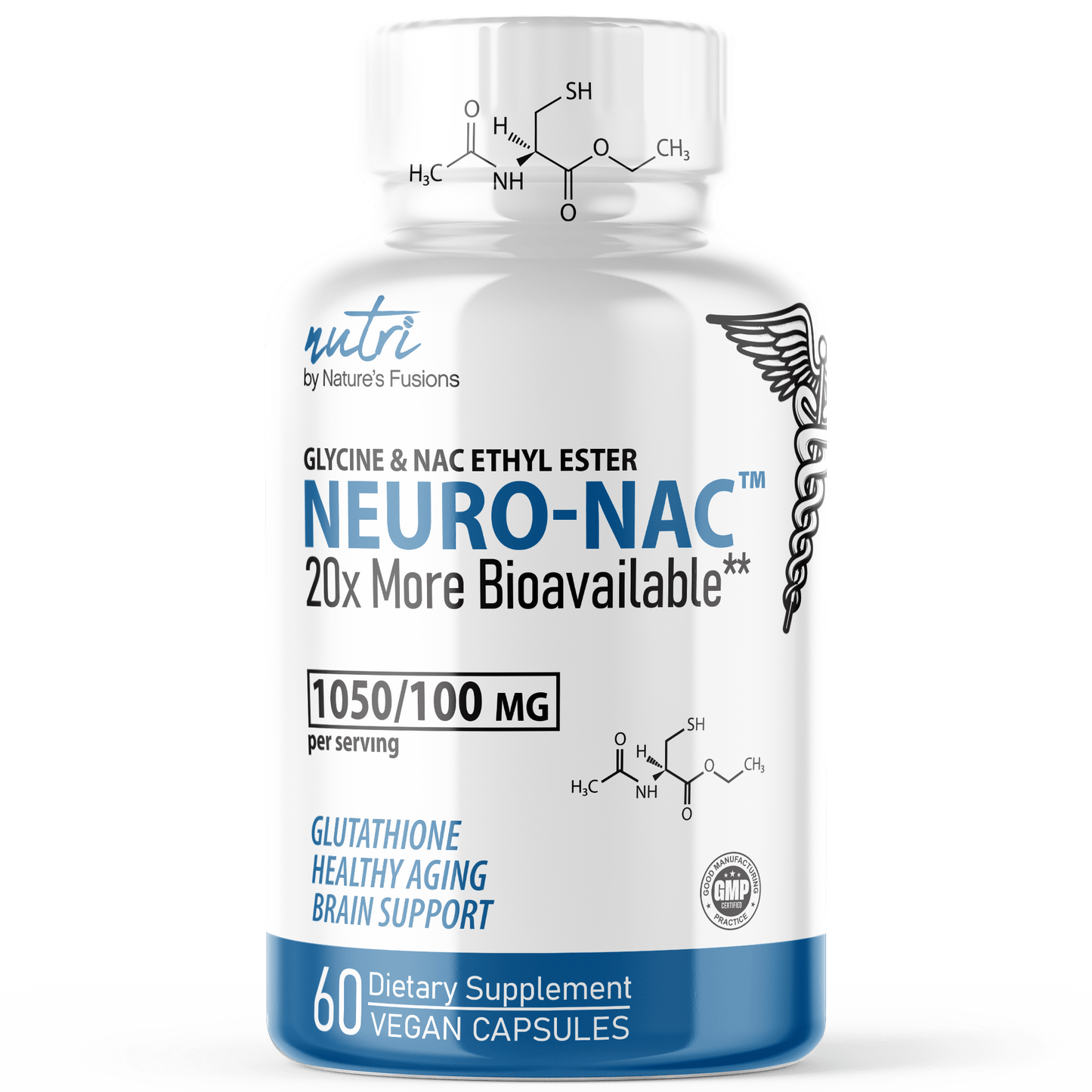 Neuro-NAC (NACET or NAC Ethyl Ester) with Glycine, Molybdenum & Selenium 1050/100mg - Tree Spirit Wellness