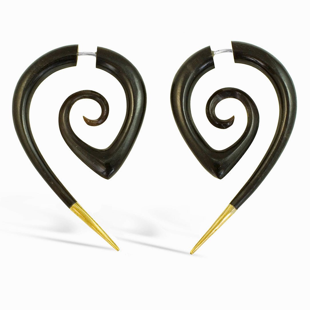 Nexus Spirals - Horn - Tree Spirit Wellness