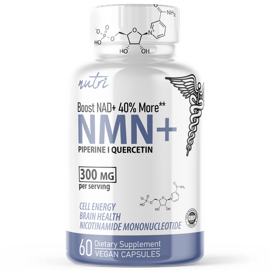 NMN+ 300 mg (NMN + Quercetin & Piperine) 60ct - Tree Spirit Wellness