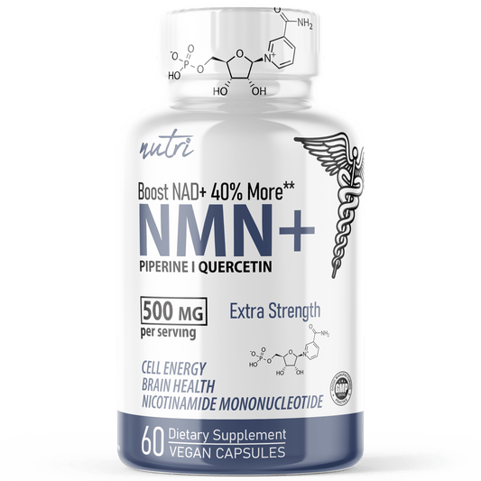 NMN+ 500 mg (NMN + Quercetin & Piperine) 60ct - Tree Spirit Wellness