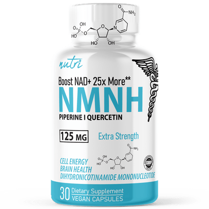 NMNH 125mg (DihydroNMN+ Quercetin & Piperine) 30ct - Tree Spirit Wellness